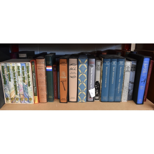 214 - Approximately 160 Folio Society volumes, in slip cases