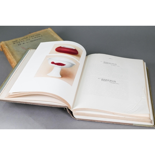 1007 - Hobson, RL - The Wares of the Ming Dynasty, 1st London: Benn Brothers 1923, ltd ed no 166/1500, dec ... 