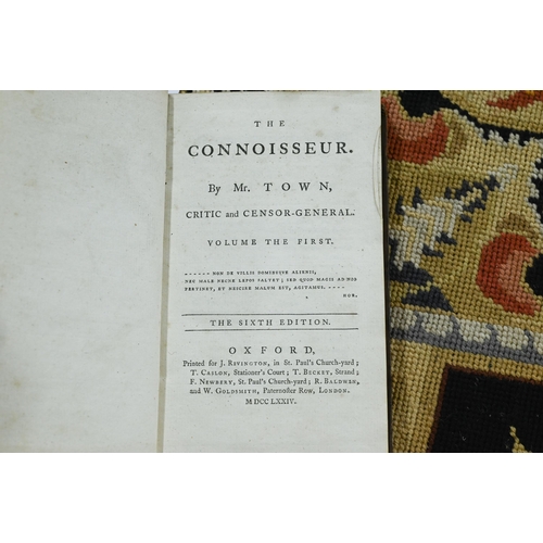 1011 - 18th century bound periodicals, including The Spectator vols 1-8, 1710-1714, vol VI 11st Edition 173... 