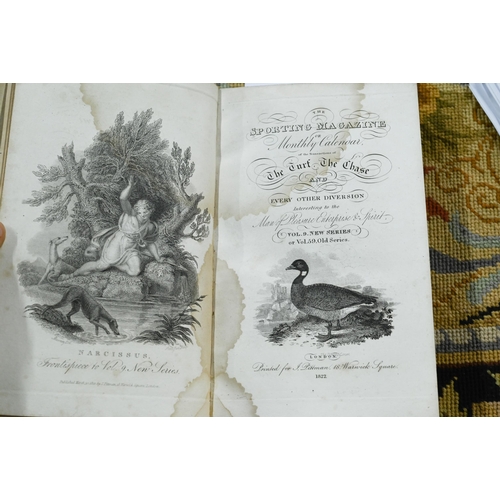 1011 - 18th century bound periodicals, including The Spectator vols 1-8, 1710-1714, vol VI 11st Edition 173... 
