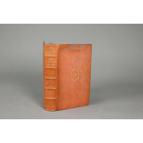 1024 - Walton, Izaak, The Compleat Walton, Nonesuch Press, ltd ed no 146/1100, London 1929, tan Morocco, 8v... 