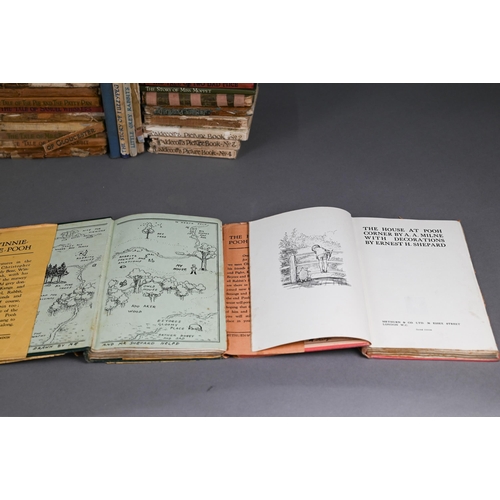 1028 - Milne, AA, Winnie the Pooh, 2nd 1926 and The House at Pooh Corner, 2nd 1928 - both with original d/w... 