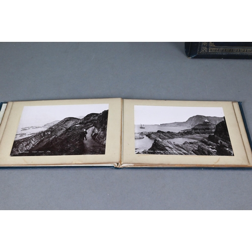 1032 - A charming album of photographs, circa 1914, depicting a group of young men on a European tour, some... 