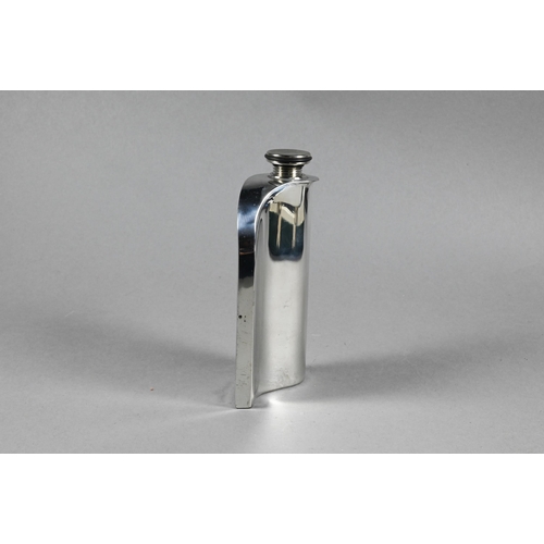 1065 - BA Concorde - Gifts - 'Ergo' stainless steel hip-flask designed by Chris Middleton, to/w two leather... 