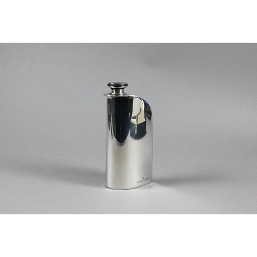 1065 - BA Concorde - Gifts - 'Ergo' stainless steel hip-flask designed by Chris Middleton, to/w two leather... 