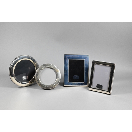 1067 - BA Concorde gifts - three boxed silver small photograph frames and an unboxed example (4)