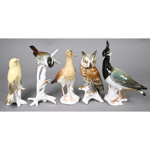 394 - Twelve Karl Ens china birds