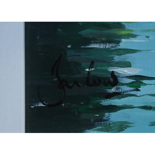 602 - Jeremy Barlow (1945-2020) - 'Venice - Cannaregio', oil on board, signed lower left, 22.5 x 16 cm, Ll... 