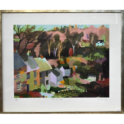 650 - After Richard Tuff (b 1965) - 'Across the valley', limited edition print numbered 209/250, pencil si... 