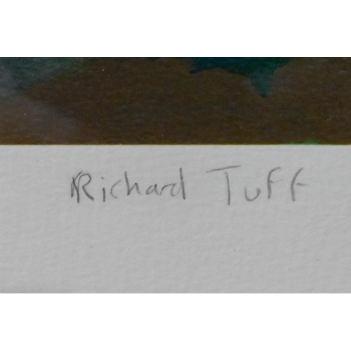 651 - After Richard Tuff (b 1965) - 'Across the bay', limited edition print numbered 72/250, pencil signed... 