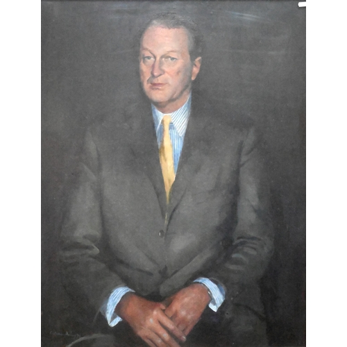 669 - William Dring (1904-99) - Portrait of Sir Ronald Gibson - Chairman of BMA Council 1966-71 and Master... 