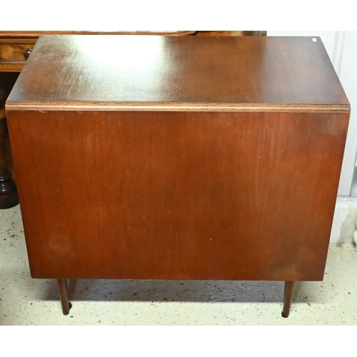 369 - #A McIntosh teak mid-century drop leaf table with twin gate-legs