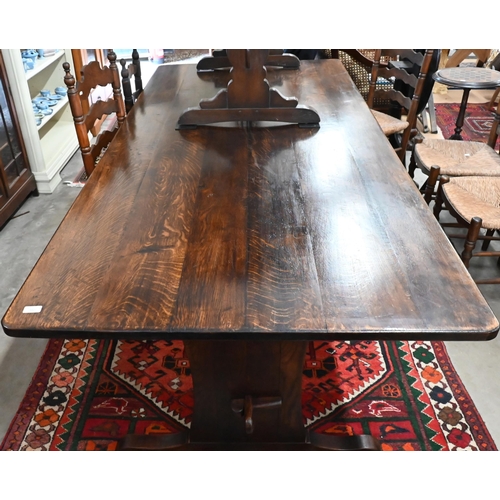 505 - Oak dining table