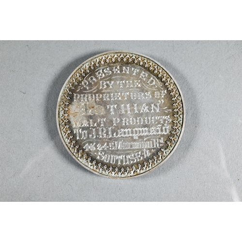 521 - An Edwardian silver medal 'First Prize Bakery Competition London Exhibition 1905', 'Presented by the... 