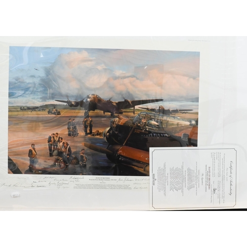 357 - WITHDRAWN A quantity of unframed and unmounted Aviation prints after Robert Taylor c/w certificates ... 