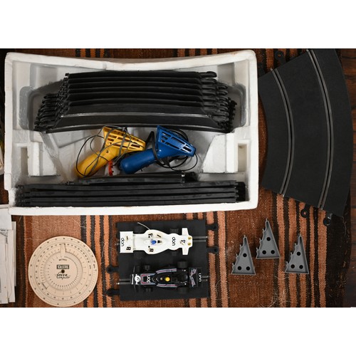 121 - Scalextric Grand Prix 8 set (boxed), a boxed Wrenn Railways 00 gauge model train set and a boxed Mat... 