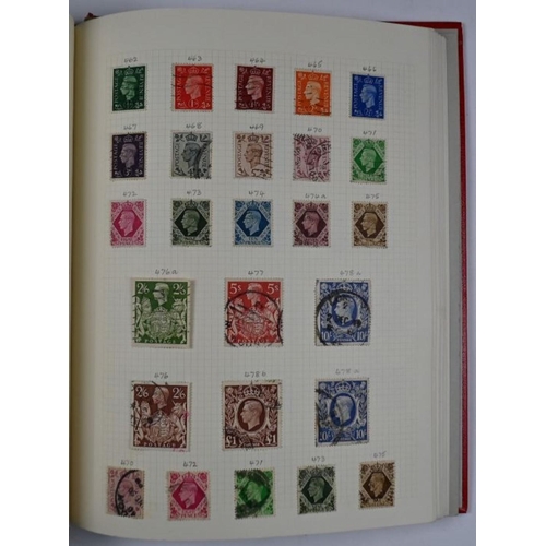 1137 - An album of Victorian and later British postage stamps, including 1d Black CI with three good margin... 