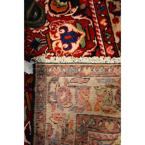 839 - A Persian Lilihen carpet, 295 cm x 159 cm