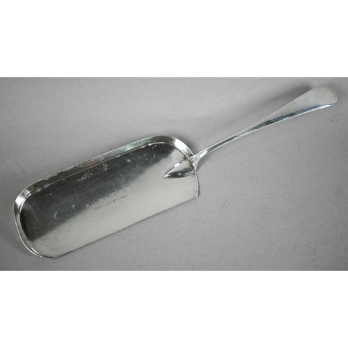 140 - Silver old English pattern crumb scoop, William Hutton & Sons ltd, Sheffield 1923, 6.6oz