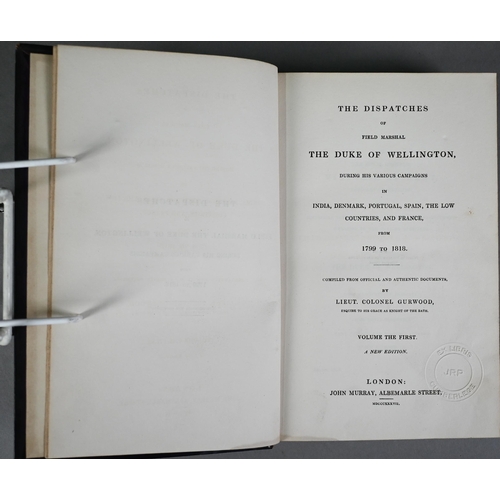 1005 - Garwood, Lt Col (edit) - The Dispatches of Field Marshall the Duke of Wellington...1799-1818', New E... 