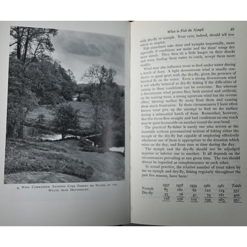 1013 - Two vols on fishing: Oliver Kite, Nymph Fishing in Practice, reprint 1969, to/w G E M Skves The Way ... 