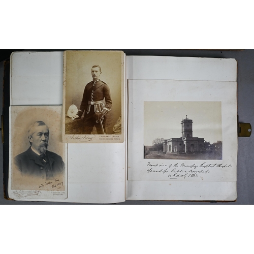 1123 - Album of photographic albumen prints including 22 Bonfils et Cie portraits of Bedouins, Jerusalem, B... 