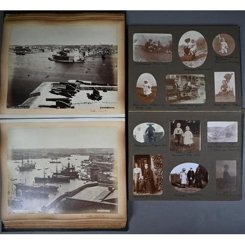 1123 - Album of photographic albumen prints including 22 Bonfils et Cie portraits of Bedouins, Jerusalem, B... 