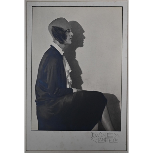 1126 - Dudley Glanville (1904-92) - ten 1920s/30s unframed society portrait photographs, 16.5 x 12 cm, moun... 