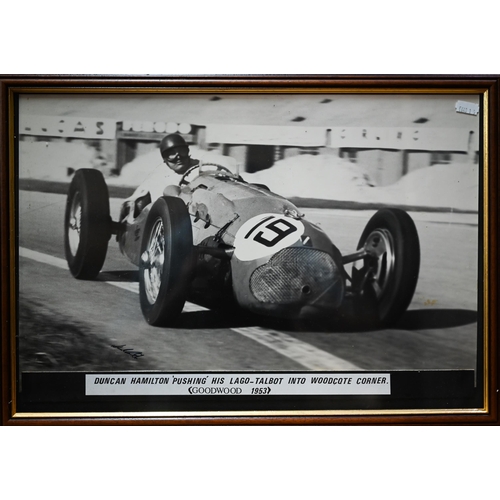 1132 - Collection of sixteen photographs of Grand Prix motor-racing, 1950s, by Alan R Smith (Petersfield), ... 