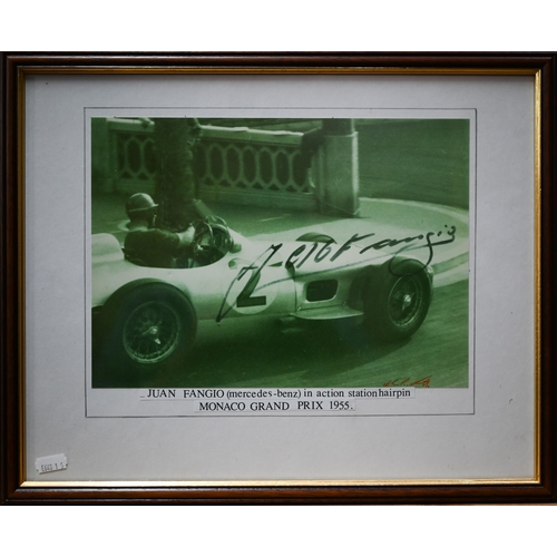 1132 - Collection of sixteen photographs of Grand Prix motor-racing, 1950s, by Alan R Smith (Petersfield), ... 