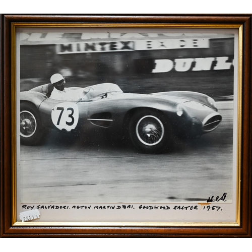 1132 - Collection of sixteen photographs of Grand Prix motor-racing, 1950s, by Alan R Smith (Petersfield), ... 