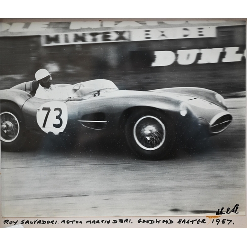 1132 - Collection of sixteen photographs of Grand Prix motor-racing, 1950s, by Alan R Smith (Petersfield), ... 