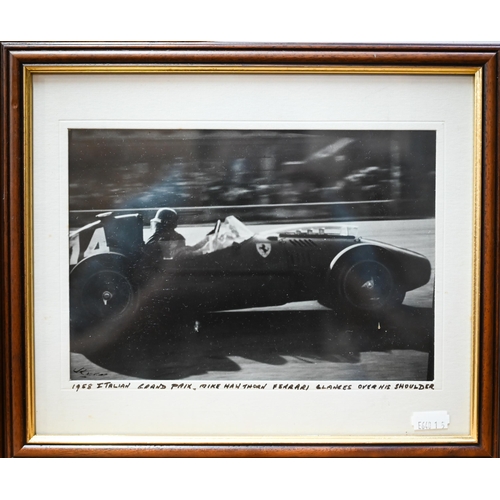 1132 - Collection of sixteen photographs of Grand Prix motor-racing, 1950s, by Alan R Smith (Petersfield), ... 