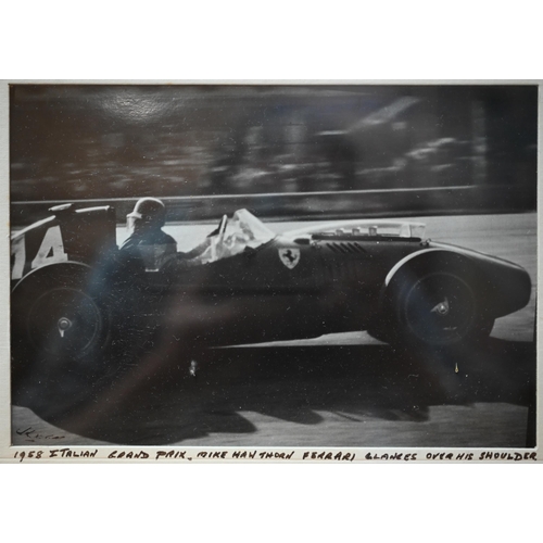 1132 - Collection of sixteen photographs of Grand Prix motor-racing, 1950s, by Alan R Smith (Petersfield), ... 