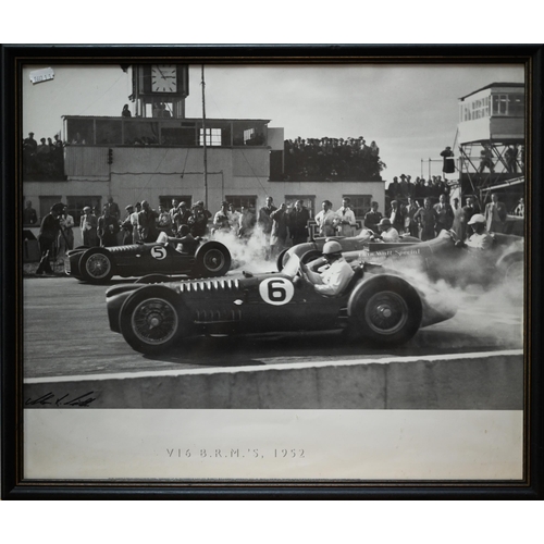 1132 - Collection of sixteen photographs of Grand Prix motor-racing, 1950s, by Alan R Smith (Petersfield), ... 