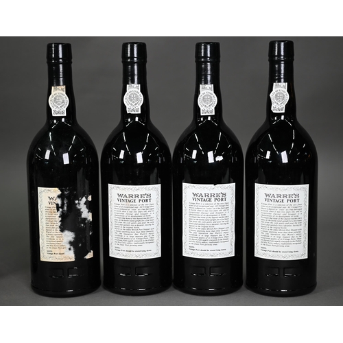 1240 - Nine bottles of Warre's 1991 vintage port (bottled 1993), to/w a bottle of Blandy's Maderia Bual 197... 