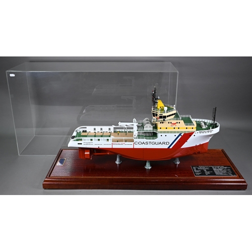 1251 - ABS scale model of HM Coastguard rescue vessel Anglian Princess - a 67 cm UT719-T Anchor Handling To... 