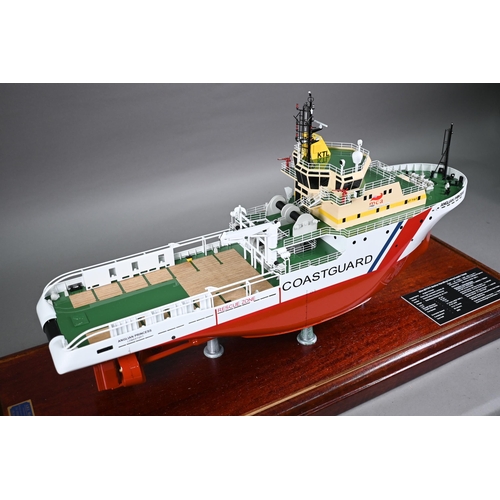 1251 - ABS scale model of HM Coastguard rescue vessel Anglian Princess - a 67 cm UT719-T Anchor Handling To... 