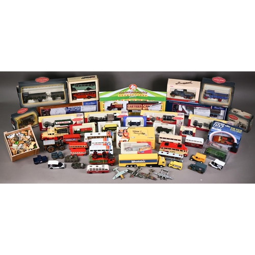 1260 - Twelve boxed Corgi model vehicles to/w a quantity of unboxed Corgis, other boxed and unboxed model v... 