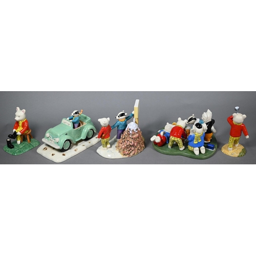 576 - Royal Doulton Rupert Characters Series - Boxed ltd edition Rupert Takes a Flying lesson no 0325/2000... 