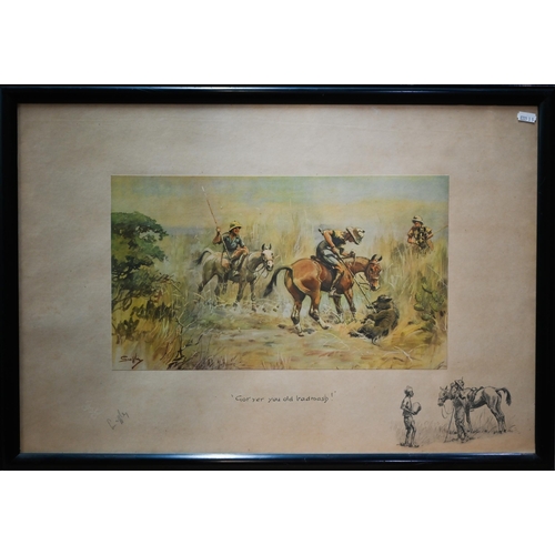 777 - After Charles Johnson Payne 'Snaffles' (1884-1967) - Three hunting prints - 'Happy are they who hunt... 