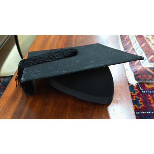 249 - Academic 'Mortarboard' hat by Christy's of London