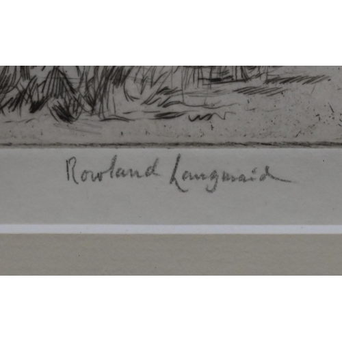 324 - After Rowland Langmaid - The Laws of the Navy - four plates, etchings, pencil signed, 31.5 x 21.5 cm... 