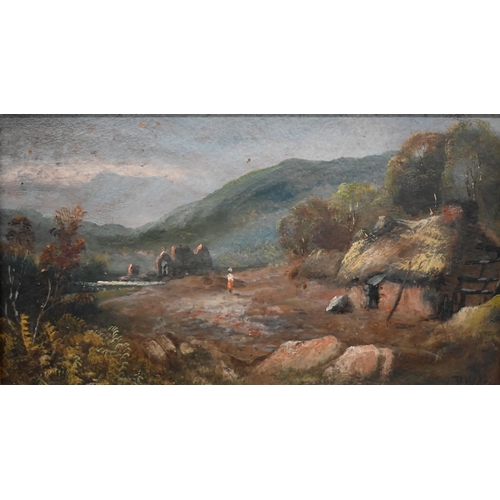 325 - R Wilson - a trio of landscape views, oil on board, signed, 23 x 30.5 cm and 13.5 x 24 cm (3)