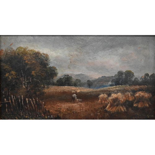 325 - R Wilson - a trio of landscape views, oil on board, signed, 23 x 30.5 cm and 13.5 x 24 cm (3)