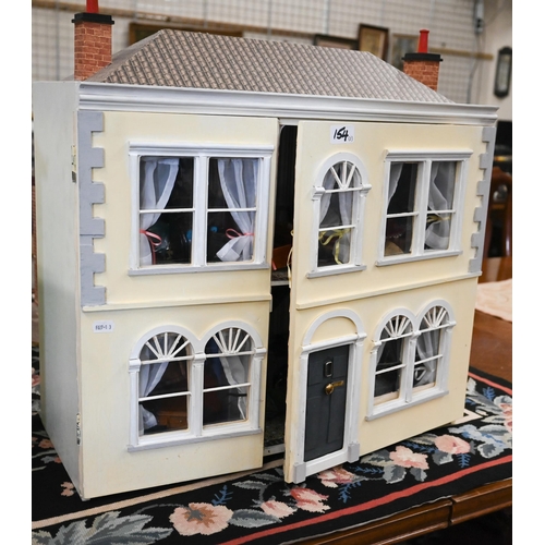 154 - Two doll's houses with contents