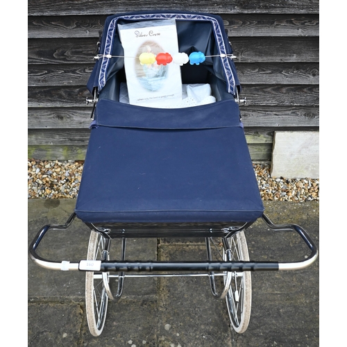 160 - Silver Cross pram in blue livery