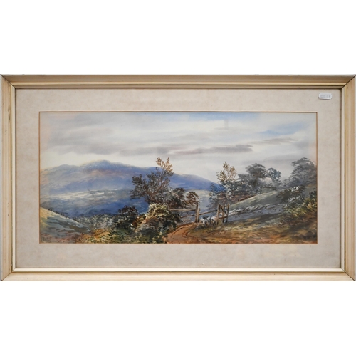 328 - Edward Earp (1851-1945) - A pair of landscape views, watercolour, signed, 23.5 x 29.5 cm (2)