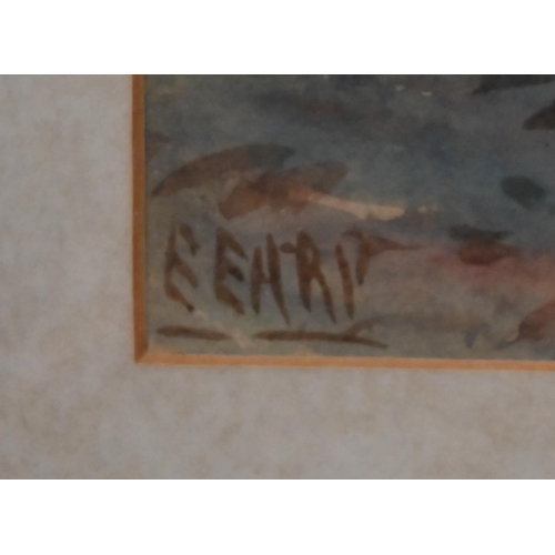 328 - Edward Earp (1851-1945) - A pair of landscape views, watercolour, signed, 23.5 x 29.5 cm (2)