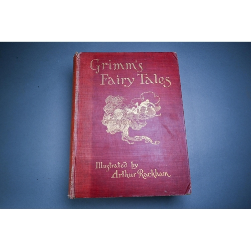 1103 - Rackham, Arthur (ill) - The Fairy Tales of the Brothers Grimm, 39 tipped-in colour illustrations and... 